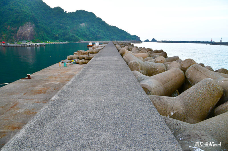 浜坂漁港東防波堤|釣り場Navi 北近畿版